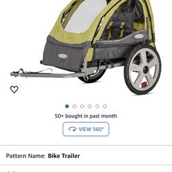 Bike Trailer Toddler- Instep - NEW