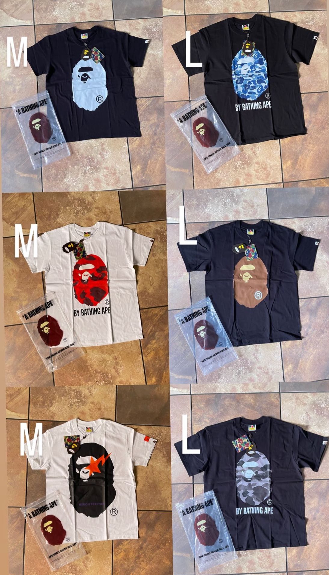 Bape T Shirts 