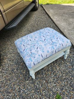 Shabby Chic Footstool