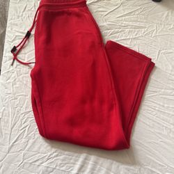 Red Joggers 