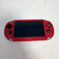 Sony PlayStation Vita (PCH-1000)  - Rare OLED Red
