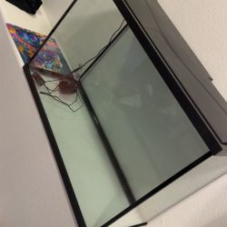 29 Inch Fish Tank With Stand, And Filter, Heater,bubbler 