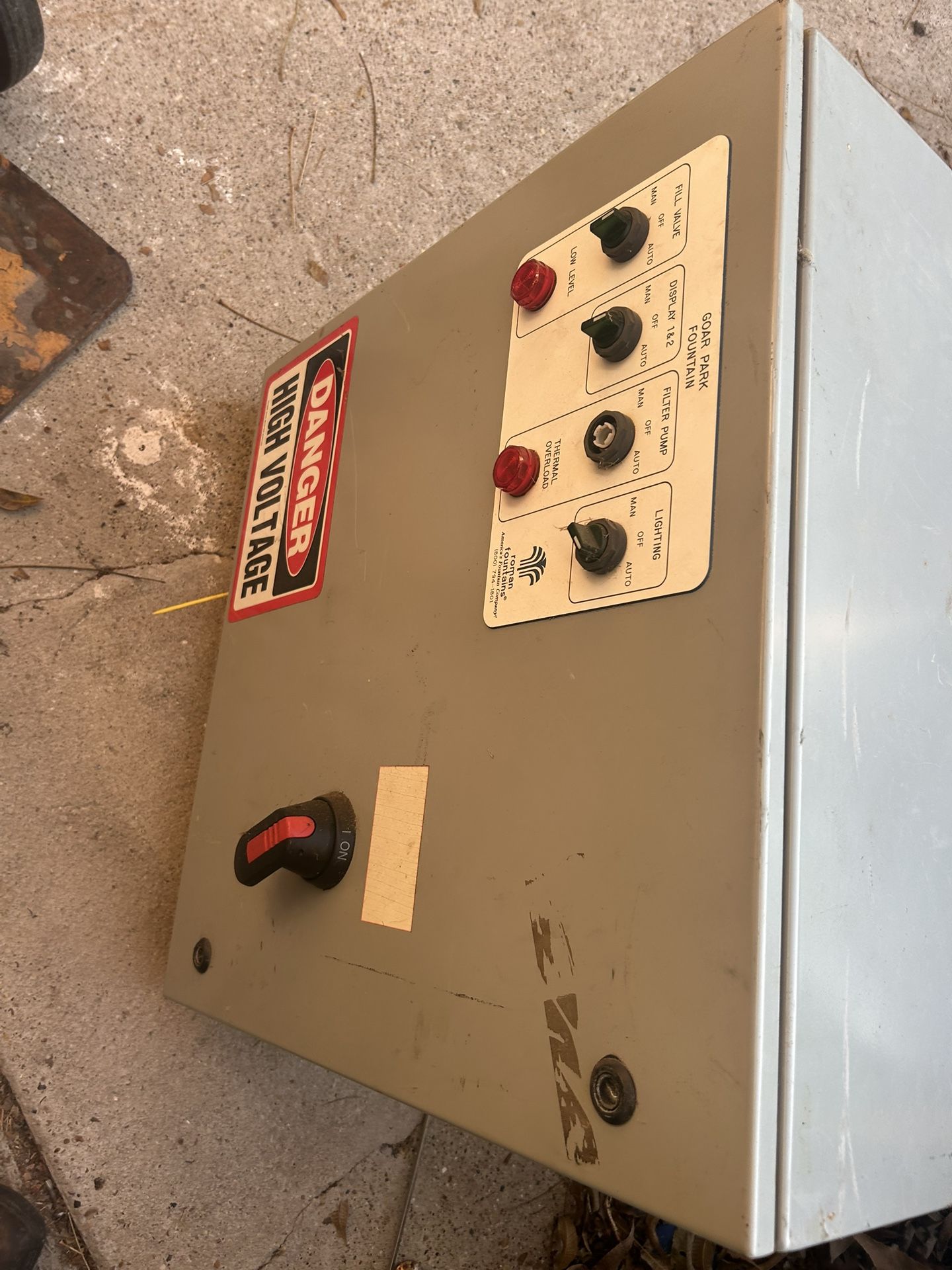 Electrical Control Box