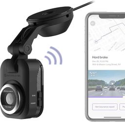 Scosche NEXS11064-ET Full HD Smart Dash Cam Powered by Nexar with Suction Cup Mount