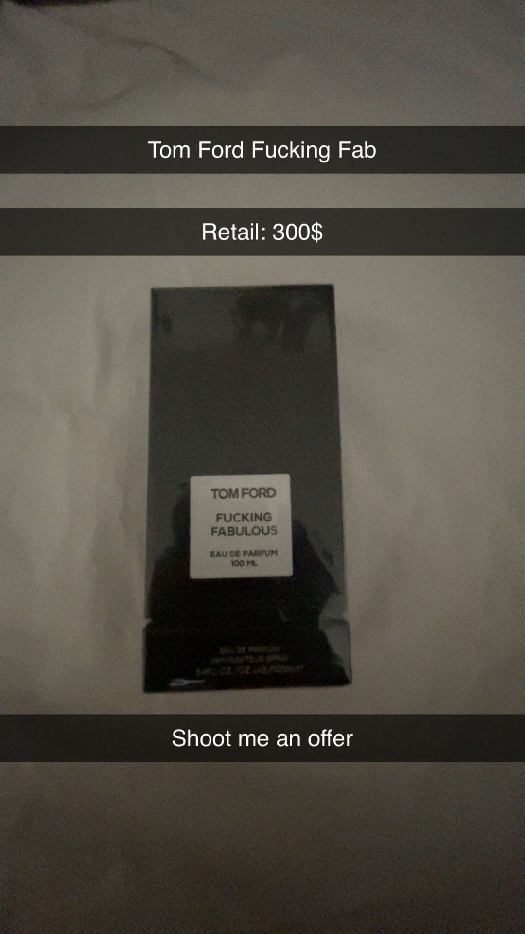 Tom Ford FCking Fabulous