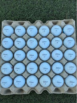 30 golf ⛳️ balls titleist pro v1
