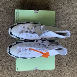 Converse Chuck All-Star 70s Hi x Off White - Men's Size 8.5 **Brand new**