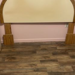Wooden headboard size queen ,full