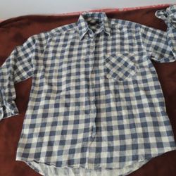tweed & turner collection button up shirt plaid rare XL