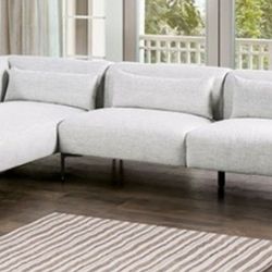 Brand New Grey Modern Style Sectional Sofa 