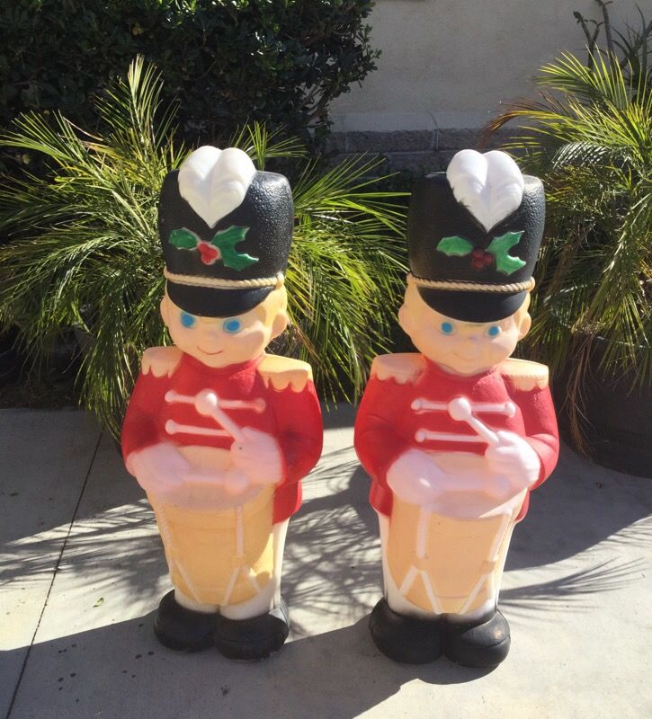 LITTLE DRUMMER BOY SOLDIER BLOW MOLD