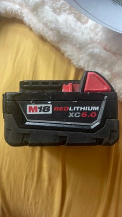 Milwaukee RedLithium XC5.0 battery pack