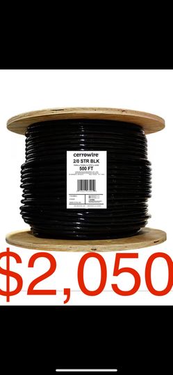 2/0 THHN Stranded Copper 500ft 