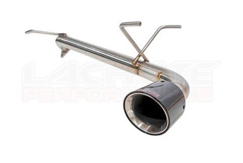 Crosstrek Lachute Stainless/ Carbon Double Wall Axle back Exhaust. For Crosstrek And Impreza