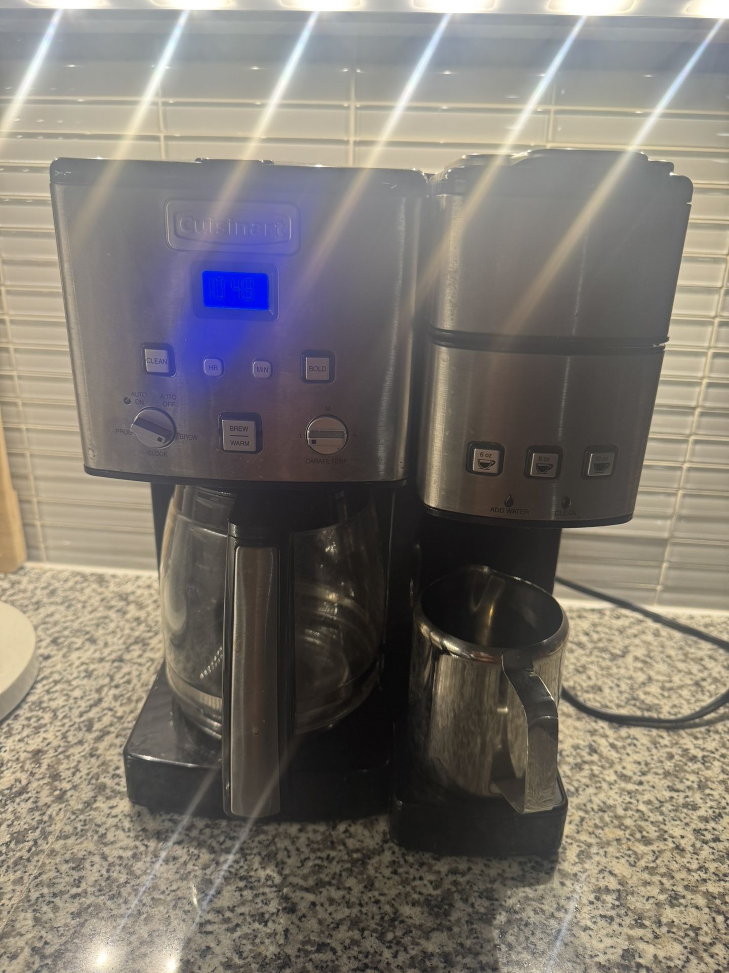 Cuisinart Single And 12 Cup Coffee Maker