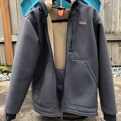 Patagonia Burly Man hooded jacket 