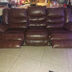 Leather Sofa