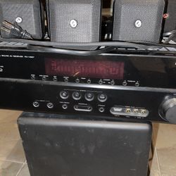 Boston Acoustics Sound System with YAMAHA receiver 