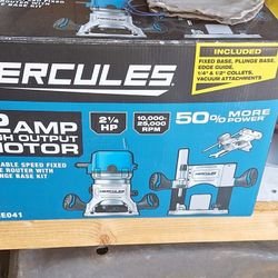 Variable Speed Fixed Base Router w/ Plunge Base Kit