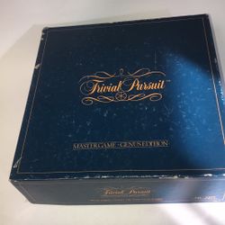 Trivial Pursuit Master Game