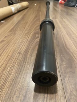 Brand New CAP Barbell Solid Black Chrome Olympic Weight Bar, 5 ft