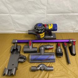 Dyson V8 Animal+ Cordless Stick Vacuum Purple and Iron  5 Tools Retail $399