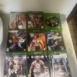 UFC Fight W2K Xbox One Games 