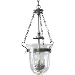 Brand New Foyer Pendant 3 light Antique a nickel