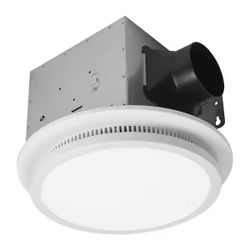 Commercial Electric 7130-20-CE 110 CFM Exhaust Fan W/ Bluetooth, LED & Humidity