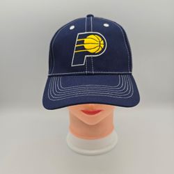 Unbranded Indiana Pacers Indy Star Navy Blue Adjustable Snapback Hat