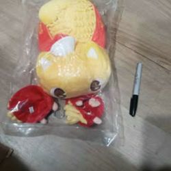 Cartoon Cat Stuffed pmz Animal French Fries, plush toy