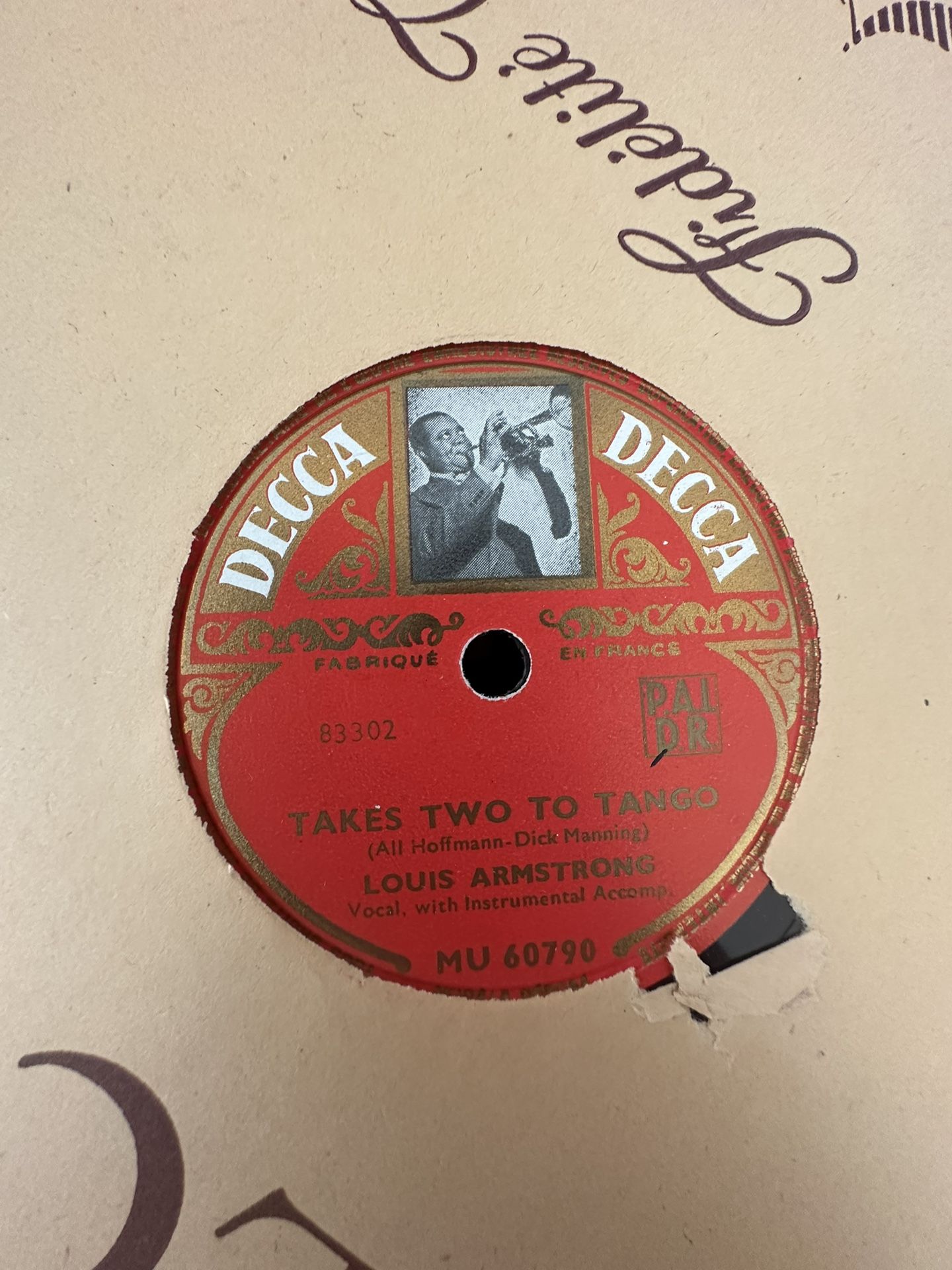 Vintage Vinyl 78 RPM 1940’s-50’s