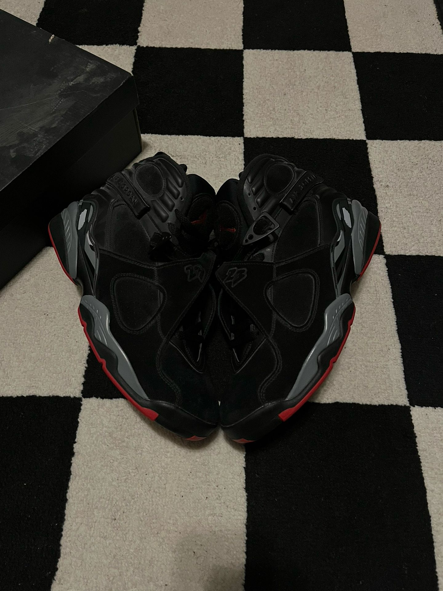 Jordan 8 black cement 