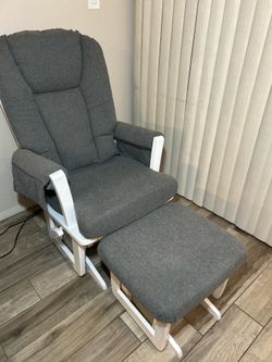 Dutailier Modern Glider and Ottoman