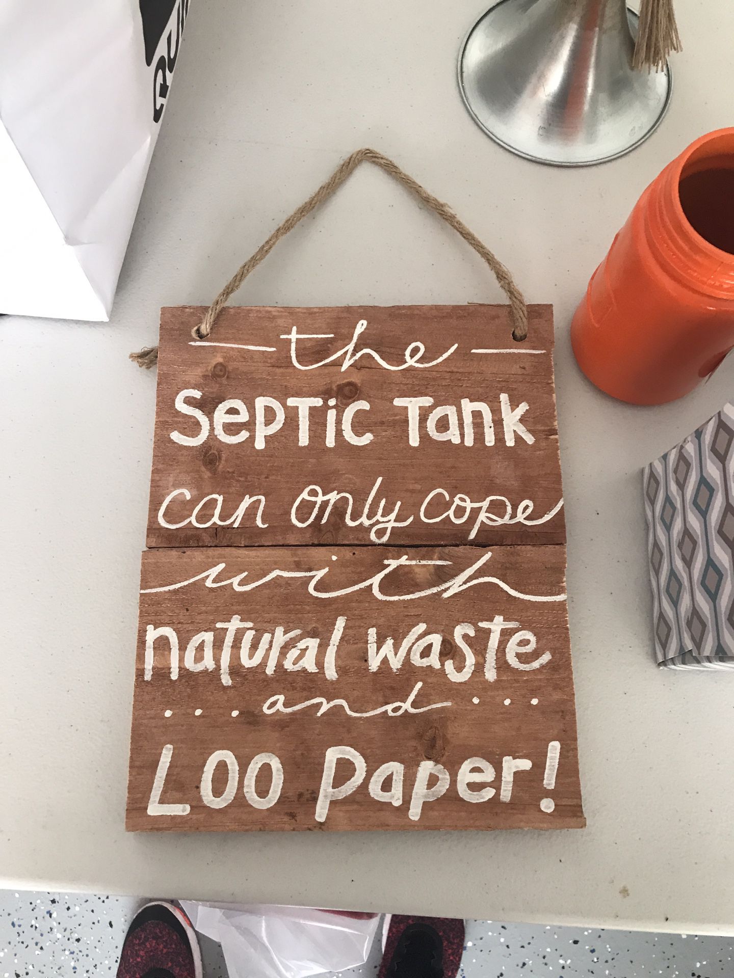 Septic sign