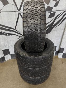 LT 275/55r20 BFG BF Goodrich All Terrain T/A K02 Load "D" Tires