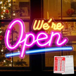 12x16” OPEN Decor Beer Custom Acrylic Sign Neon Sign Gift Handcraft Vintage Bar