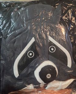Adult Onesie Raccoon Animal Fleece Pajamas Halloween Cosplay Costumes Sleepwear Party Wear