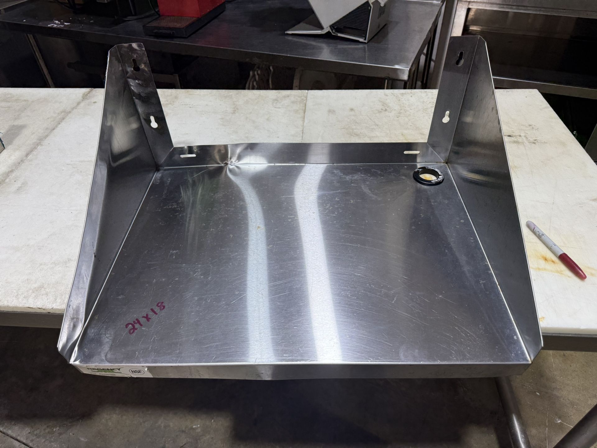 Microwave Shelf 18x24S