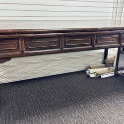 A Chinese antique hardwood table Qing dynasty