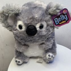 This is a plush koala toy from the Nanco Belly Buddies series.