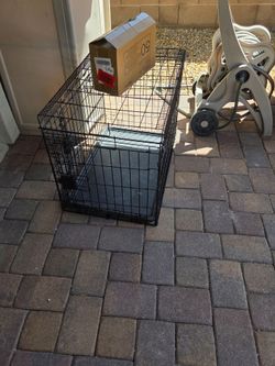 24 x 30 dog Kennel Cage puppy cat kitten with 50 pee poo pads training new