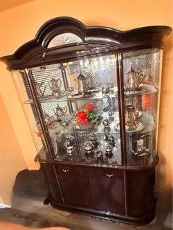 Elegant Victorian-style furniture set.