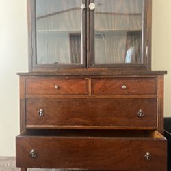 Antique Armoire & Dresser  
