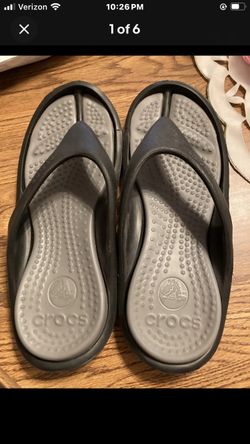 Néw Athens Crocs Thong men’s size 9 women’s size 11