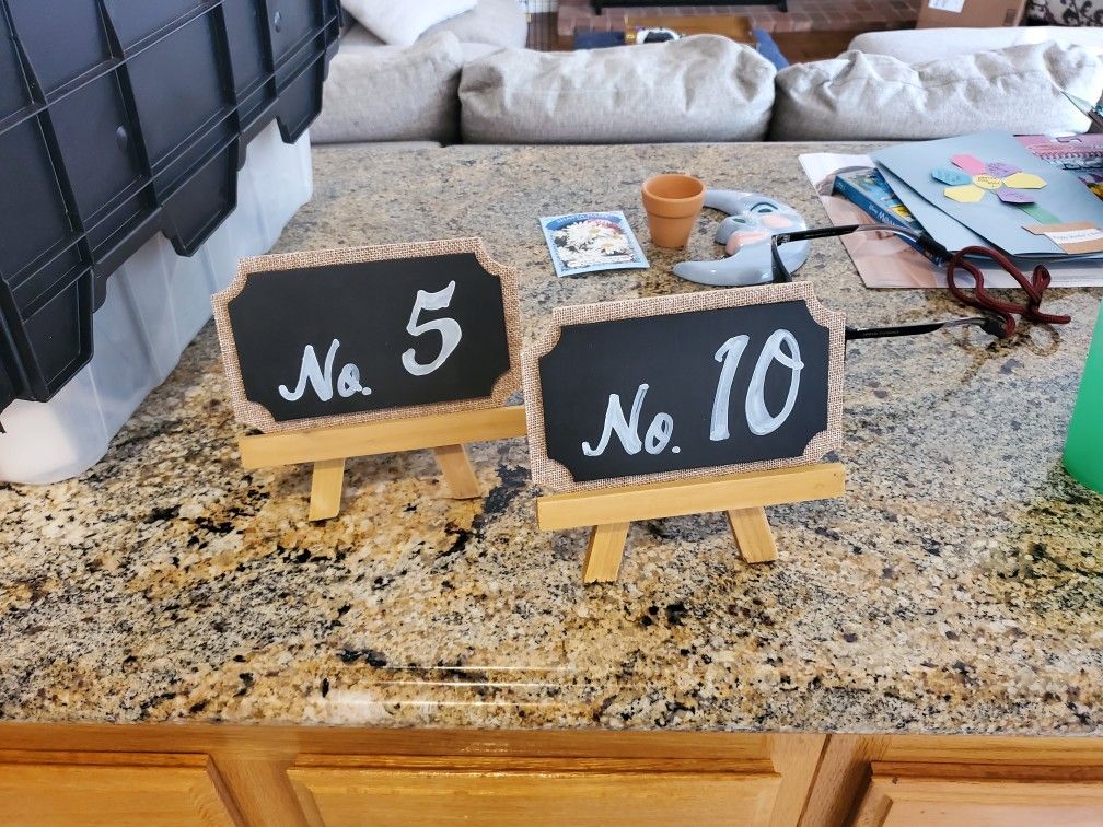 Mini Chalk Boards (11 Pcs)