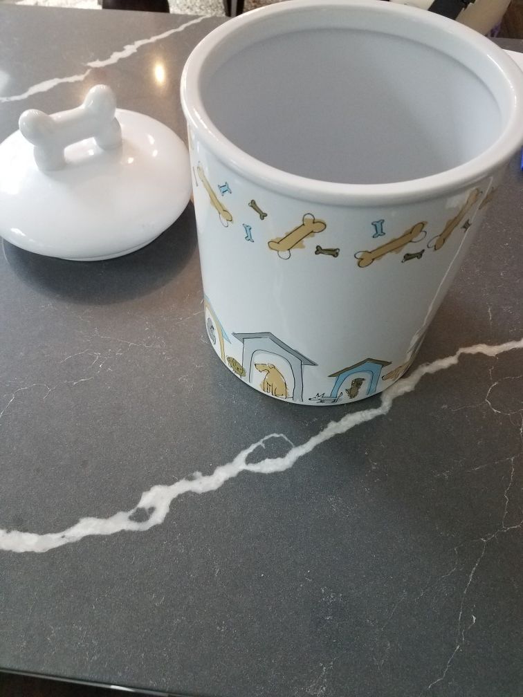 Heavy duty Ceramic dog treat holder