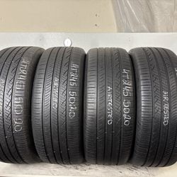 Set 4 Tires 245 50 20 Hankook Ventus S1 Noble2 High Tread