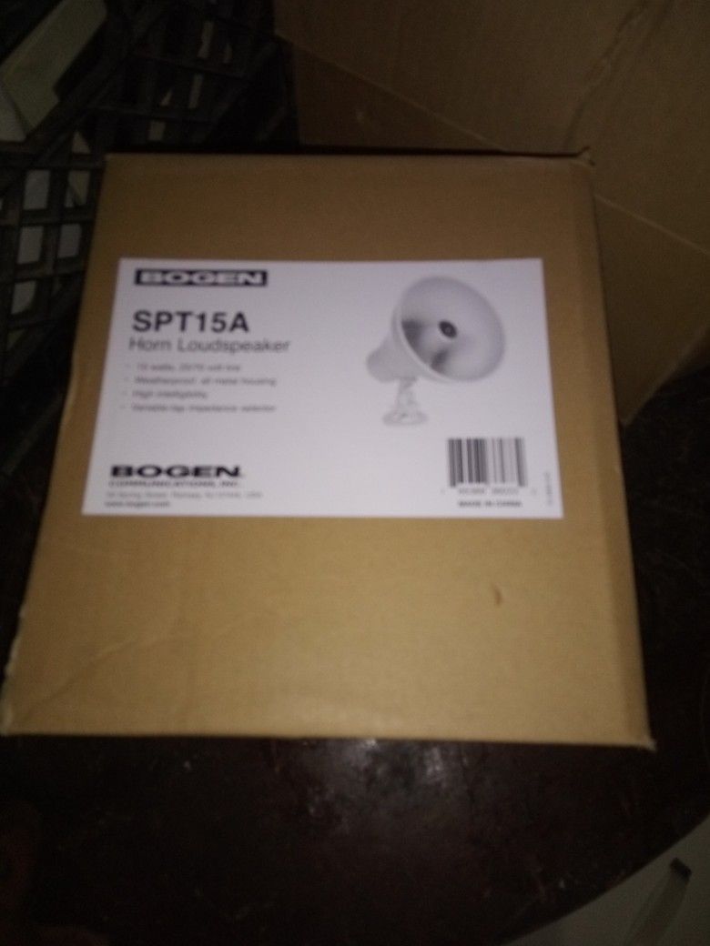 BOGEN HORN LOUD SPEAKER