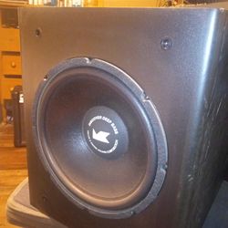 Mk v125 powered subwoofer works 100 bucks cash made USA vintage
